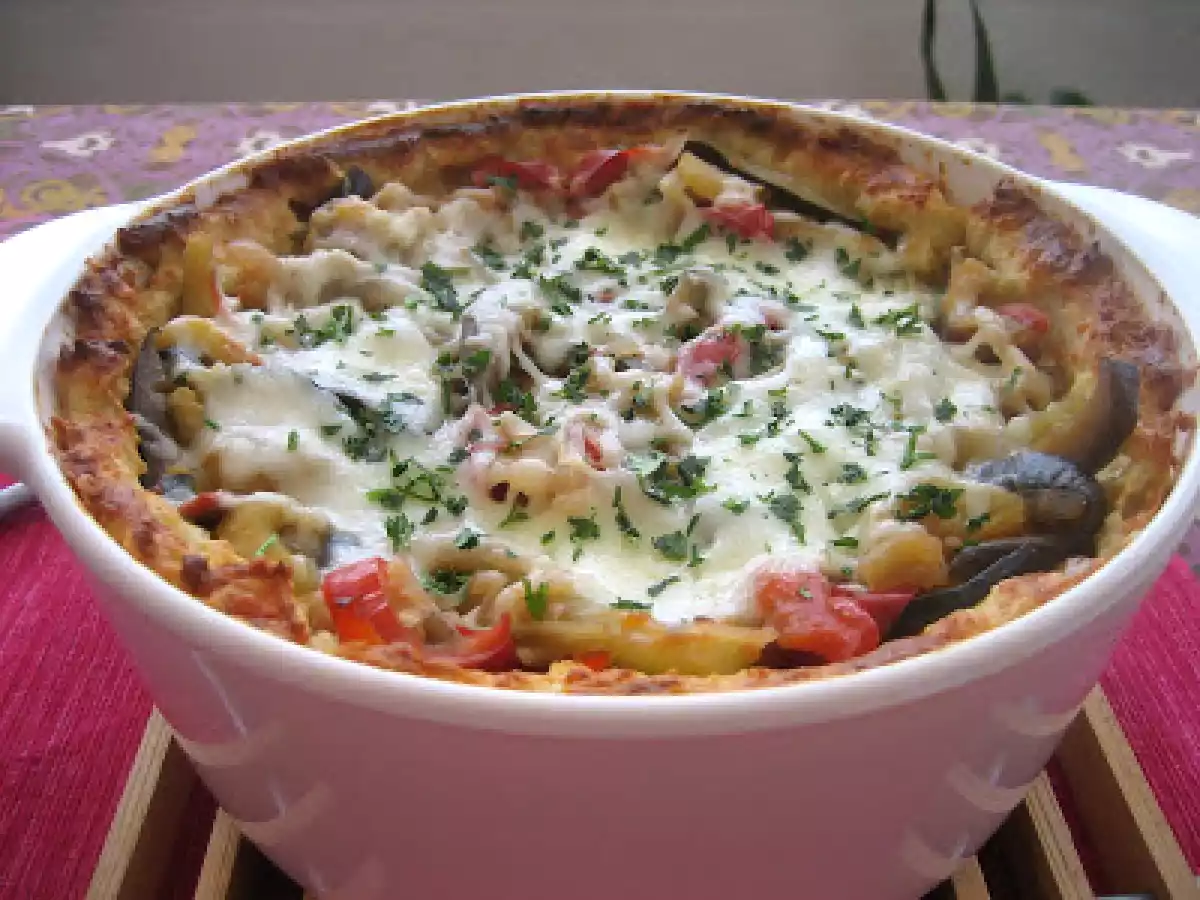 Pastel de verduras Mondieumondieu