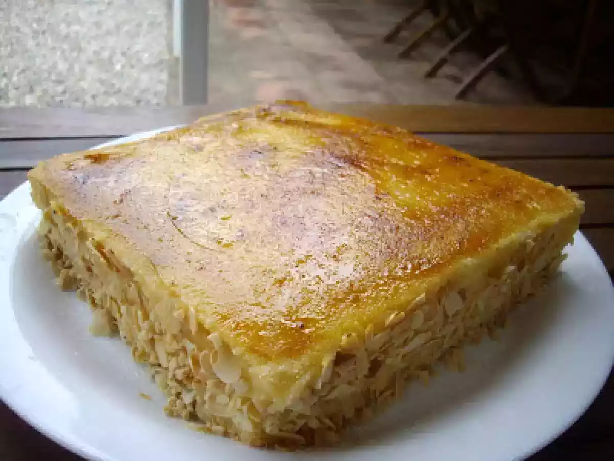 Pastel de Yema Quemada