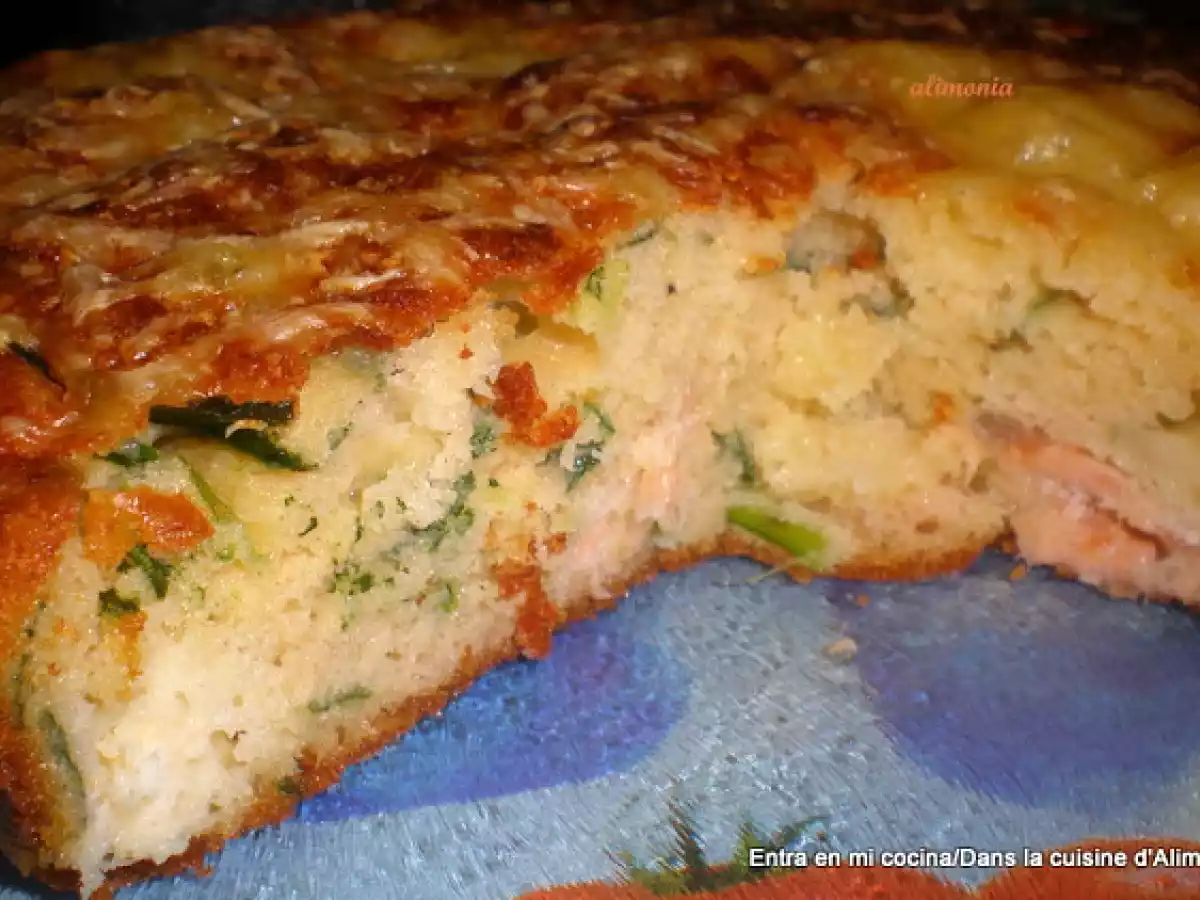 Pastel espinacas-salmon-feta - foto 3
