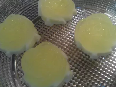 Pastel fresco de granizado de limon y yogur de limon, foto 3