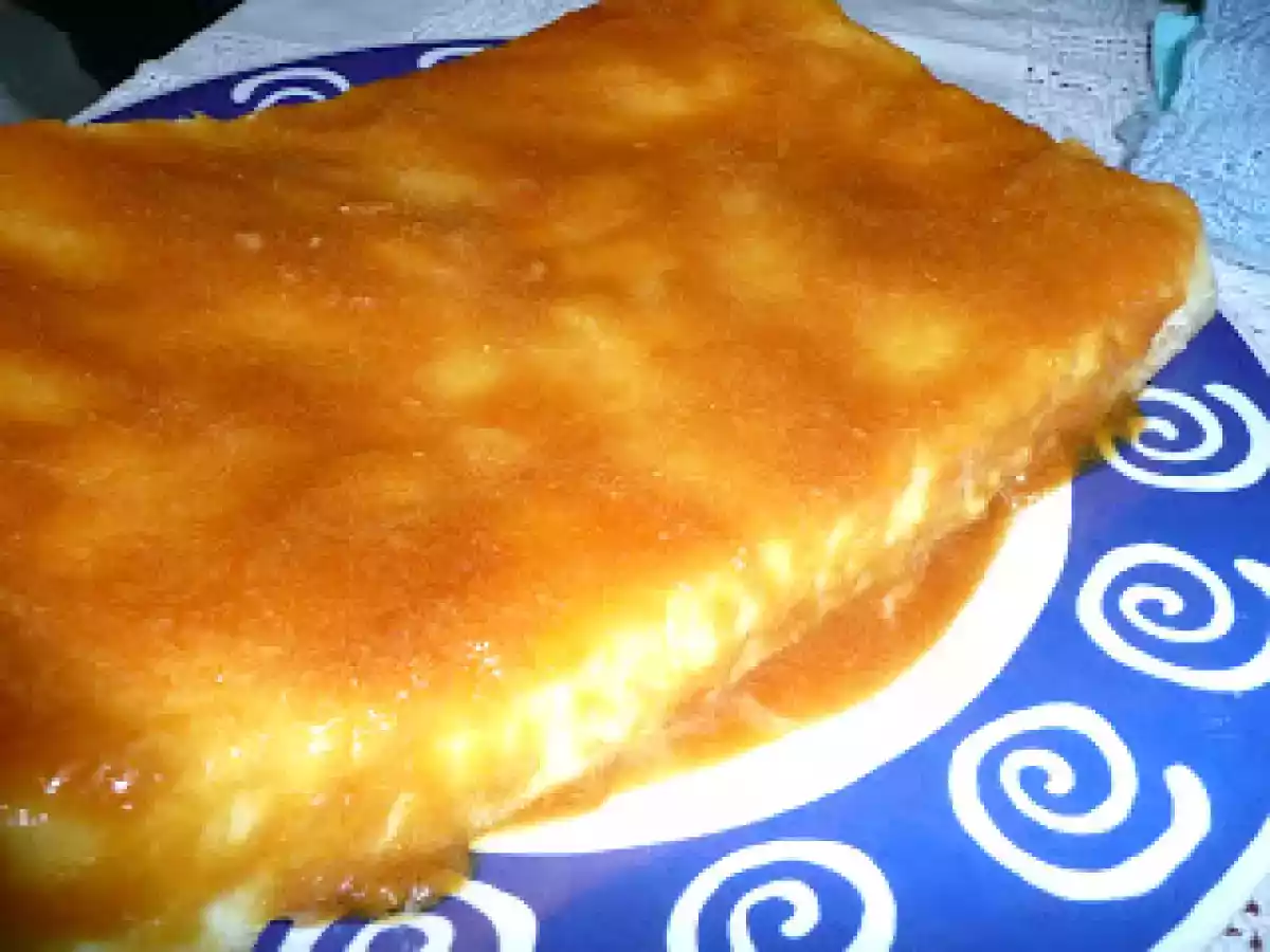 Pastel fresco de Piña