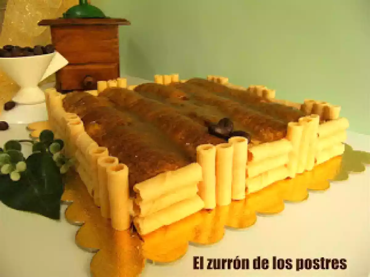 Pastel Freya (Moka y Caramelo)