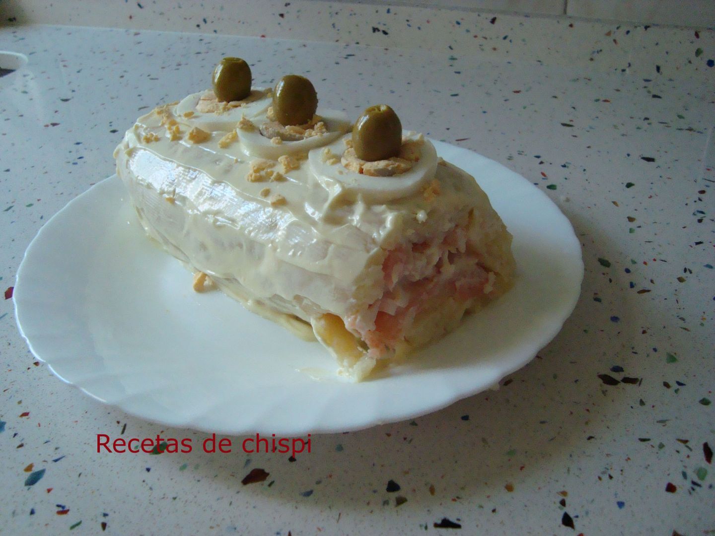 Pastel frio de patatas - Receta Petitchef