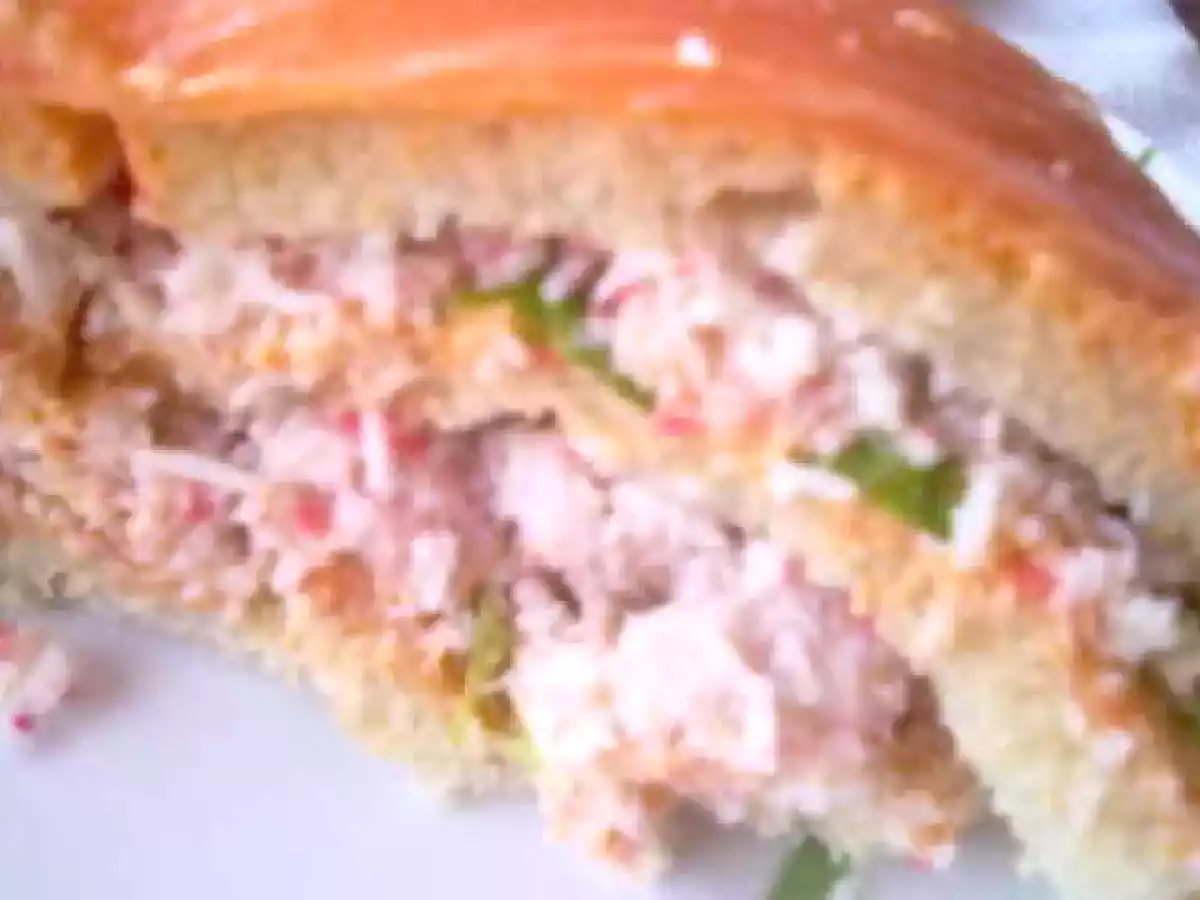 Pastel frio de salmón