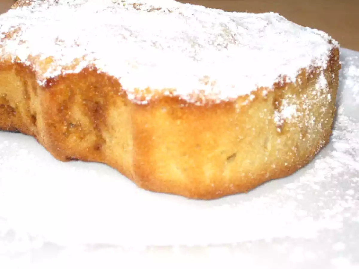 Pastel jugoso de manzana y caramelo - foto 2