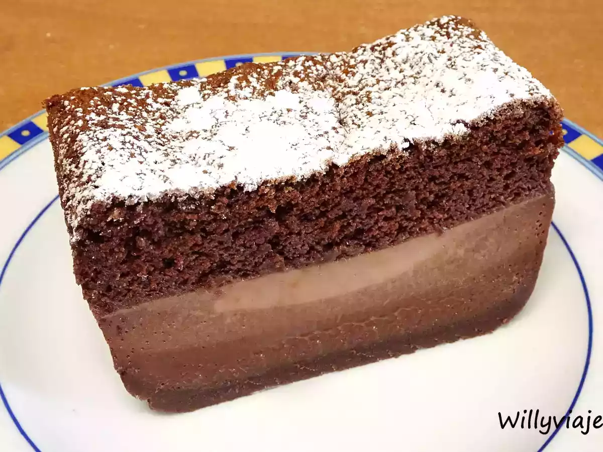 Pastel mágico o inteligente de chocolate - foto 2