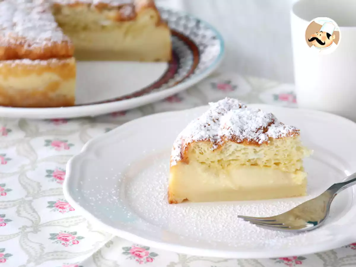 Pastel Mágico o inteligente de vainilla y limón - foto 3