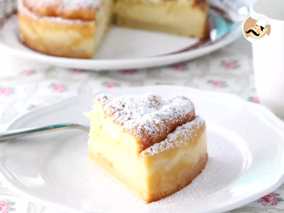 Pastel Mágico o inteligente de vainilla y limón - foto 4