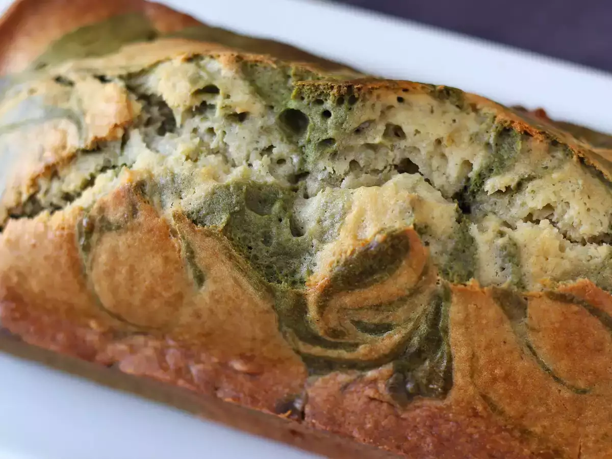 Pastel marmolado de té matcha - foto 6