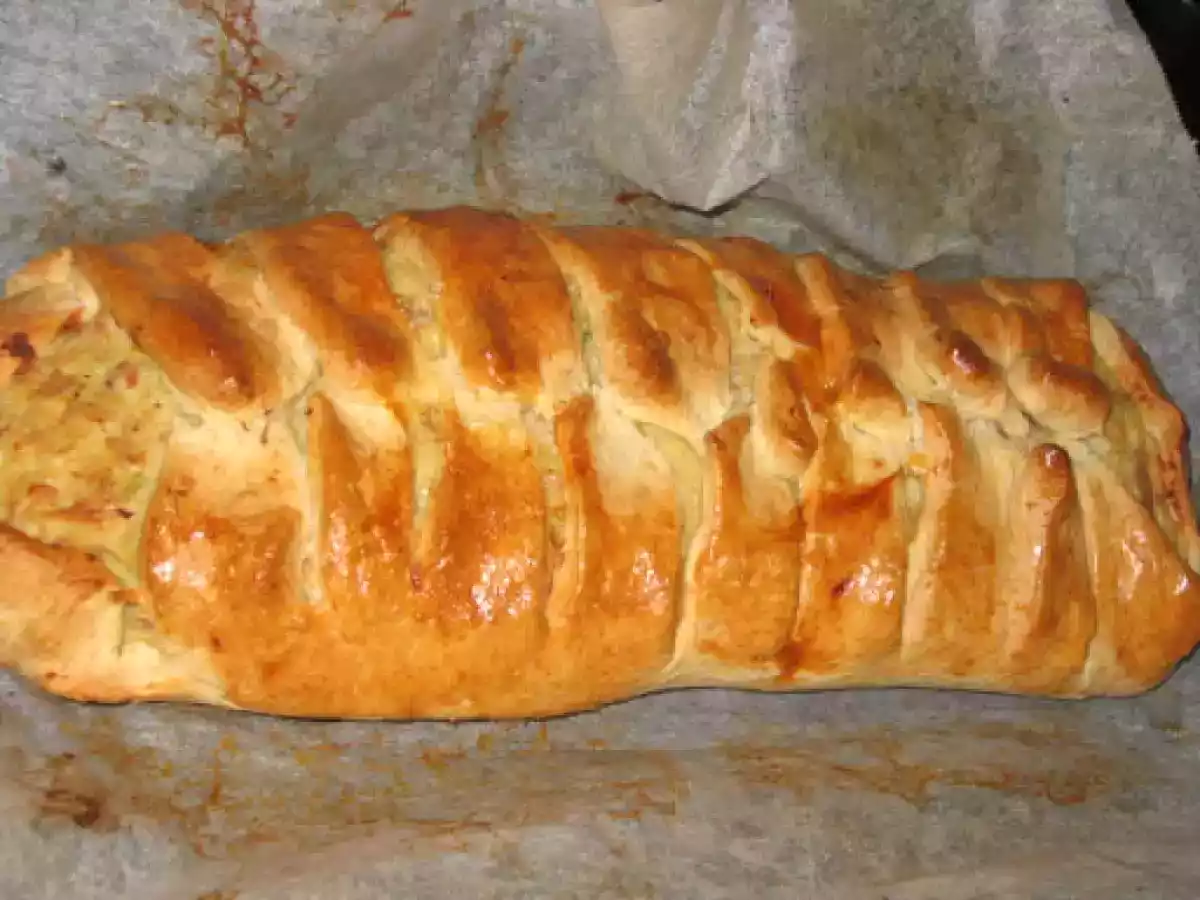 Pastel trenzado de pollo - foto 2