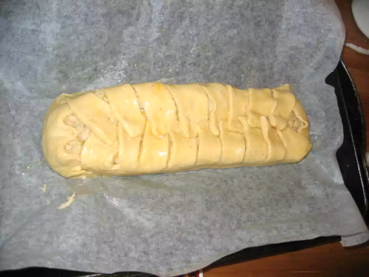 Pastel trenzado de pollo - foto 3