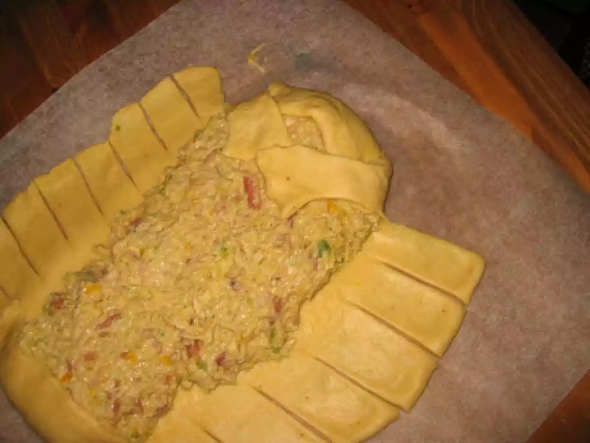 Pastel trenzado de pollo - foto 8