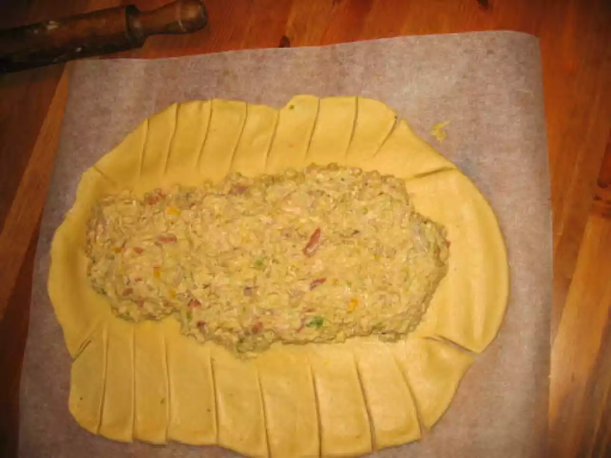 Pastel trenzado de pollo - foto 10