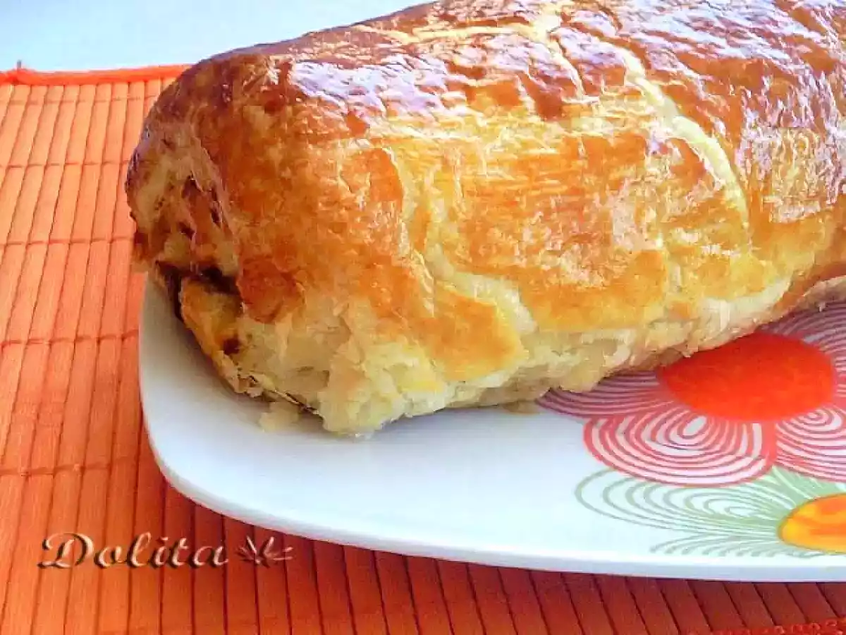 Pastel wellington de carne picada