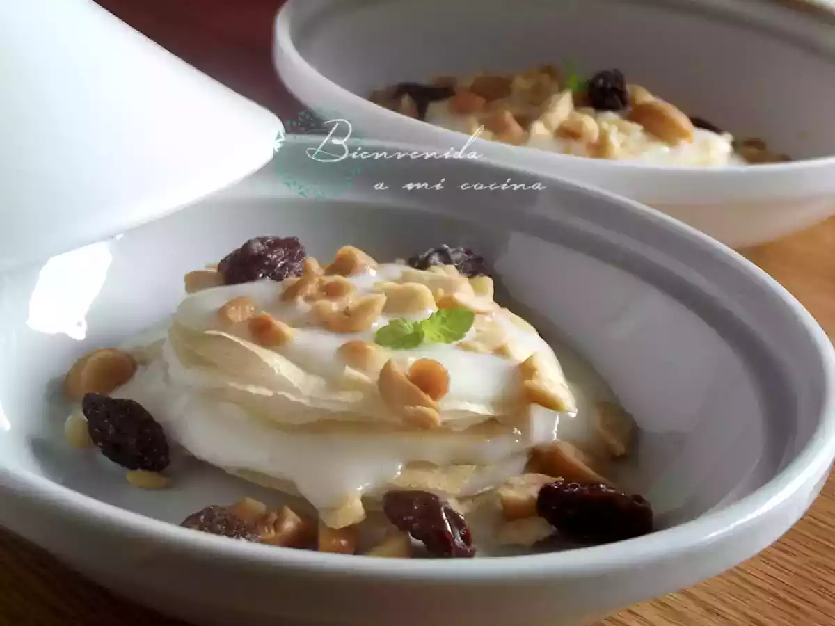 Pastela de leche, postre típico de Fes