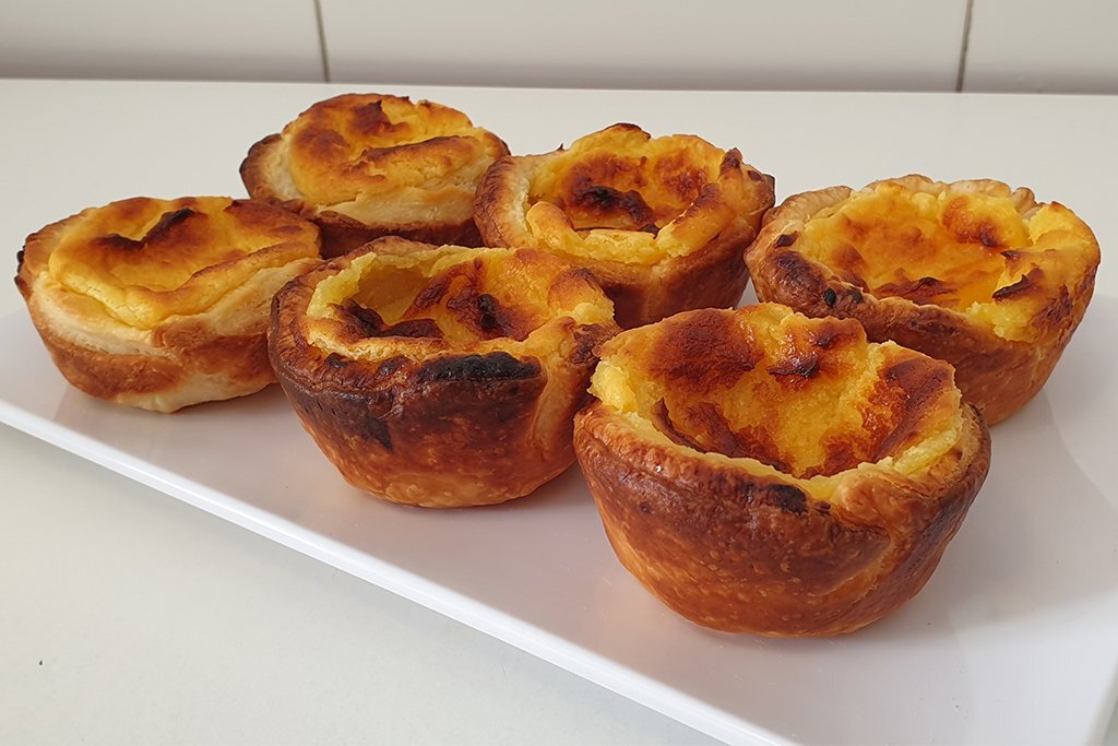 Pasteles de belem Receta Petitchef