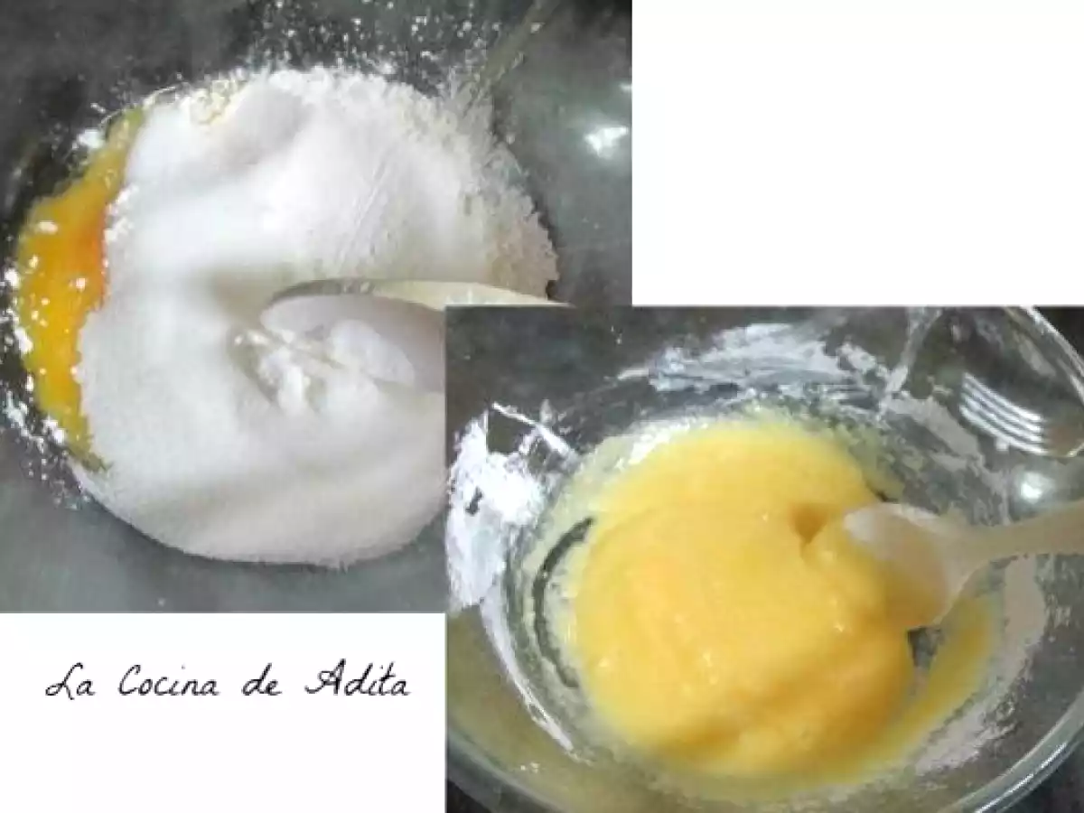 Pasteles de crema con piña - foto 5