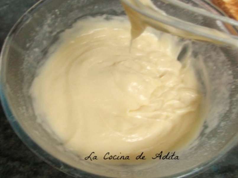 Pasteles de crema con piña - foto 6