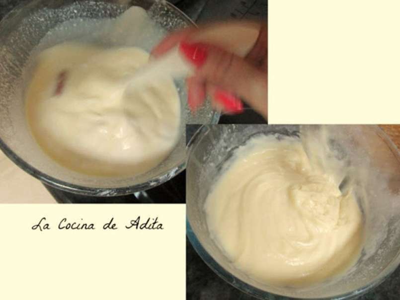 Pasteles de crema con piña - foto 7