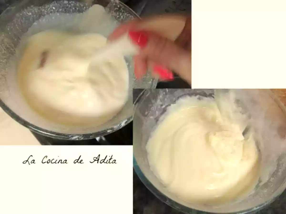Pasteles de crema con piña - foto 7