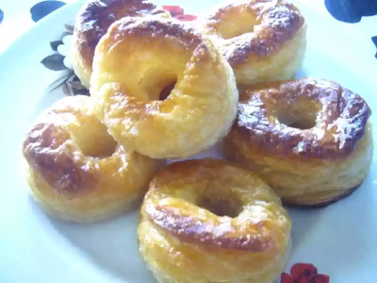 Pasteles hojaldrados