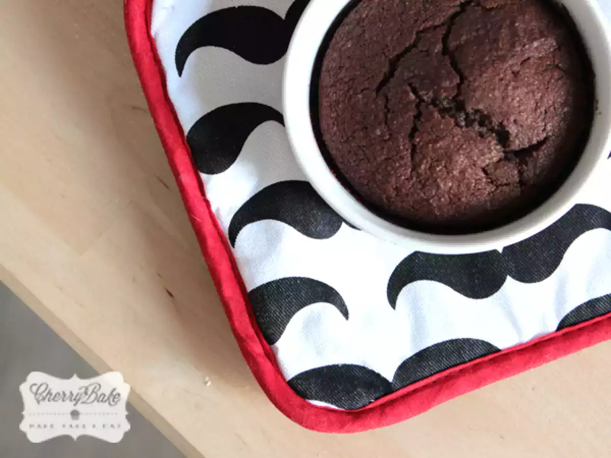 Pastelitos de chocolate y calabacín Sin huevo! - foto 2