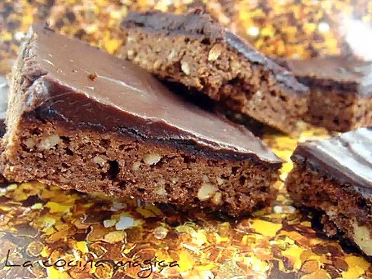 PASTELITOS DE CHOCOLATE Y NUECES