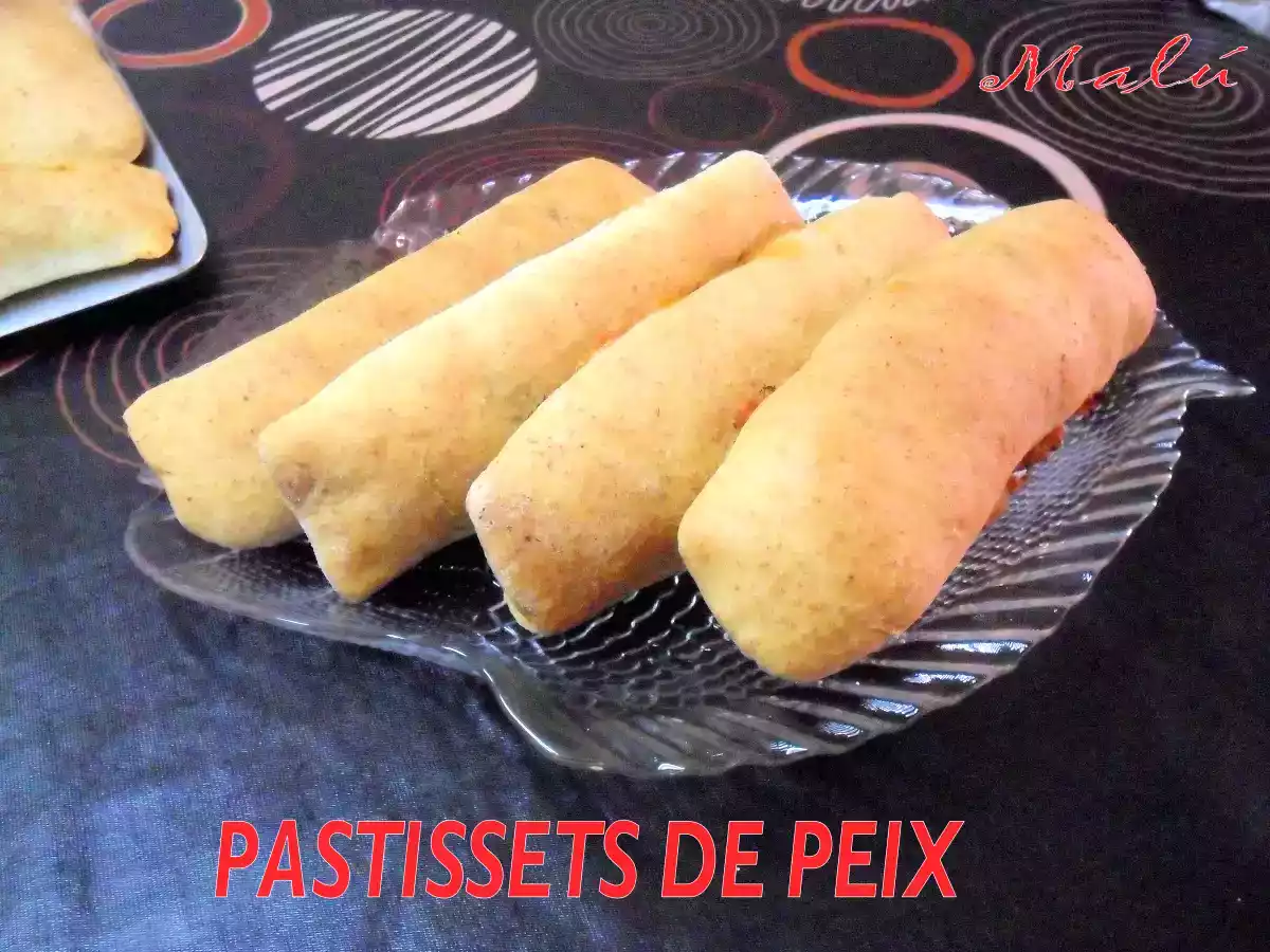 Pastelitos de pescado, pastissets de peix, de villarreal