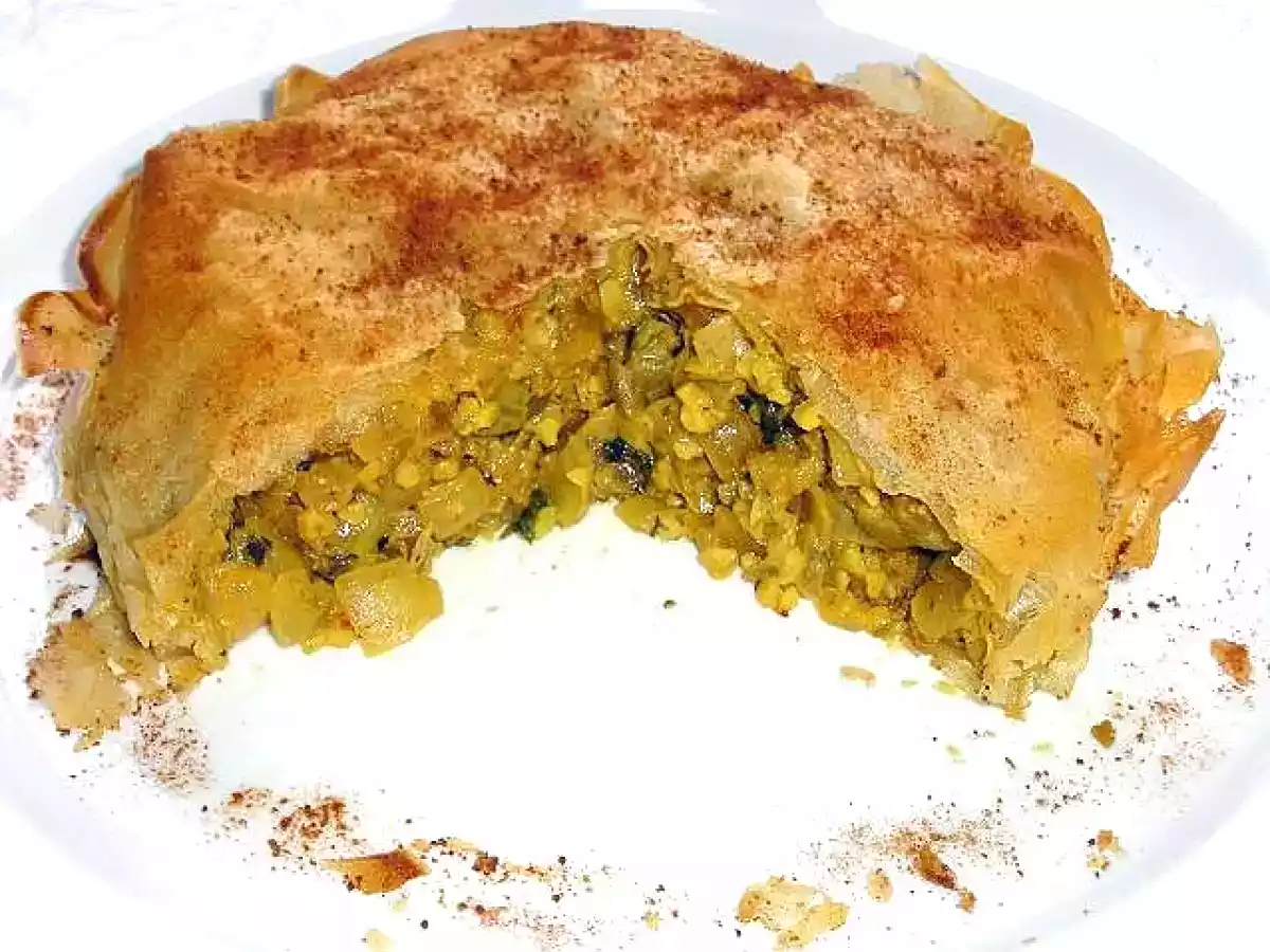 Pastilla o Bastela ( Adaptación Vegana)