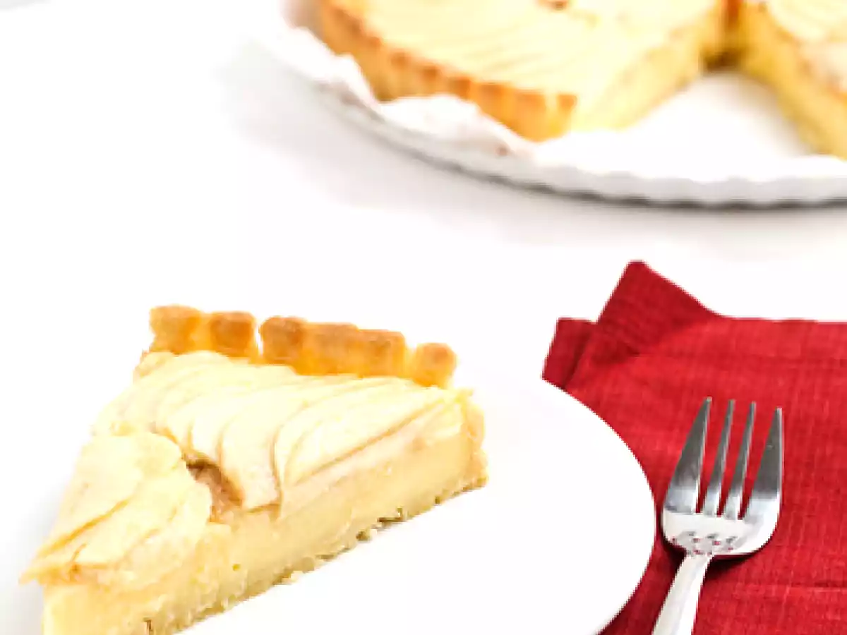 Pastís de poma i crema - foto 2