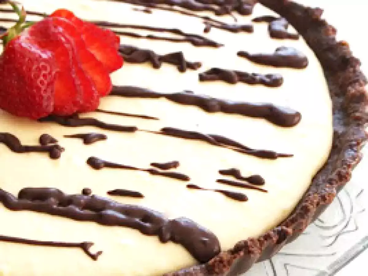 PASTÍS DE XOCOLATA BLANCA I NEGRA