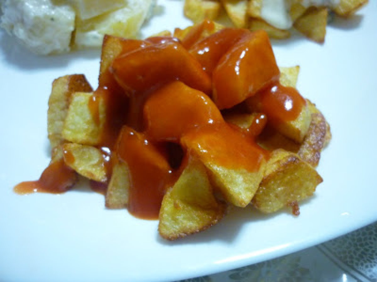 Patatas 3 salsas Receta Petitchef