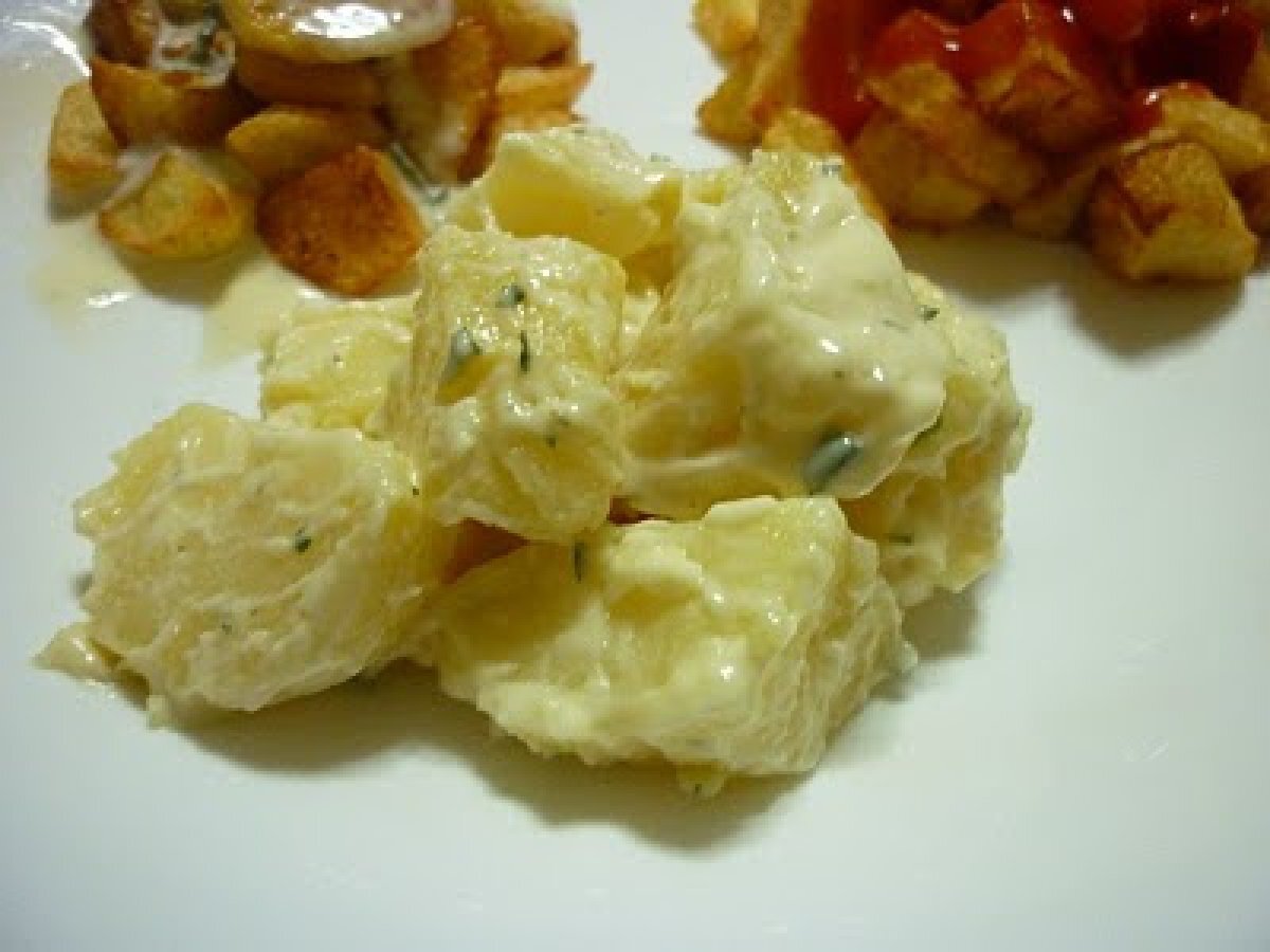 Patatas 3 salsas Receta Petitchef