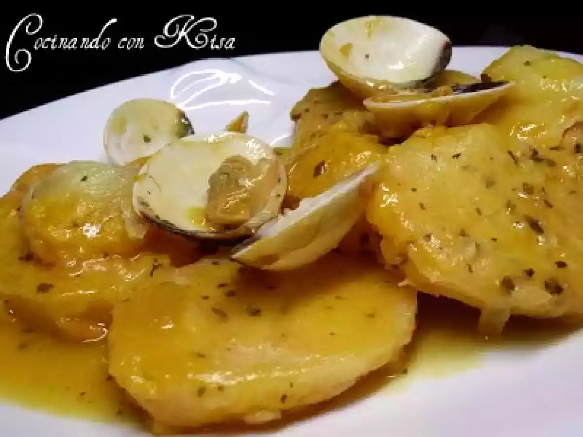 Patatas a la Importancia con almejas (fussioncook)
