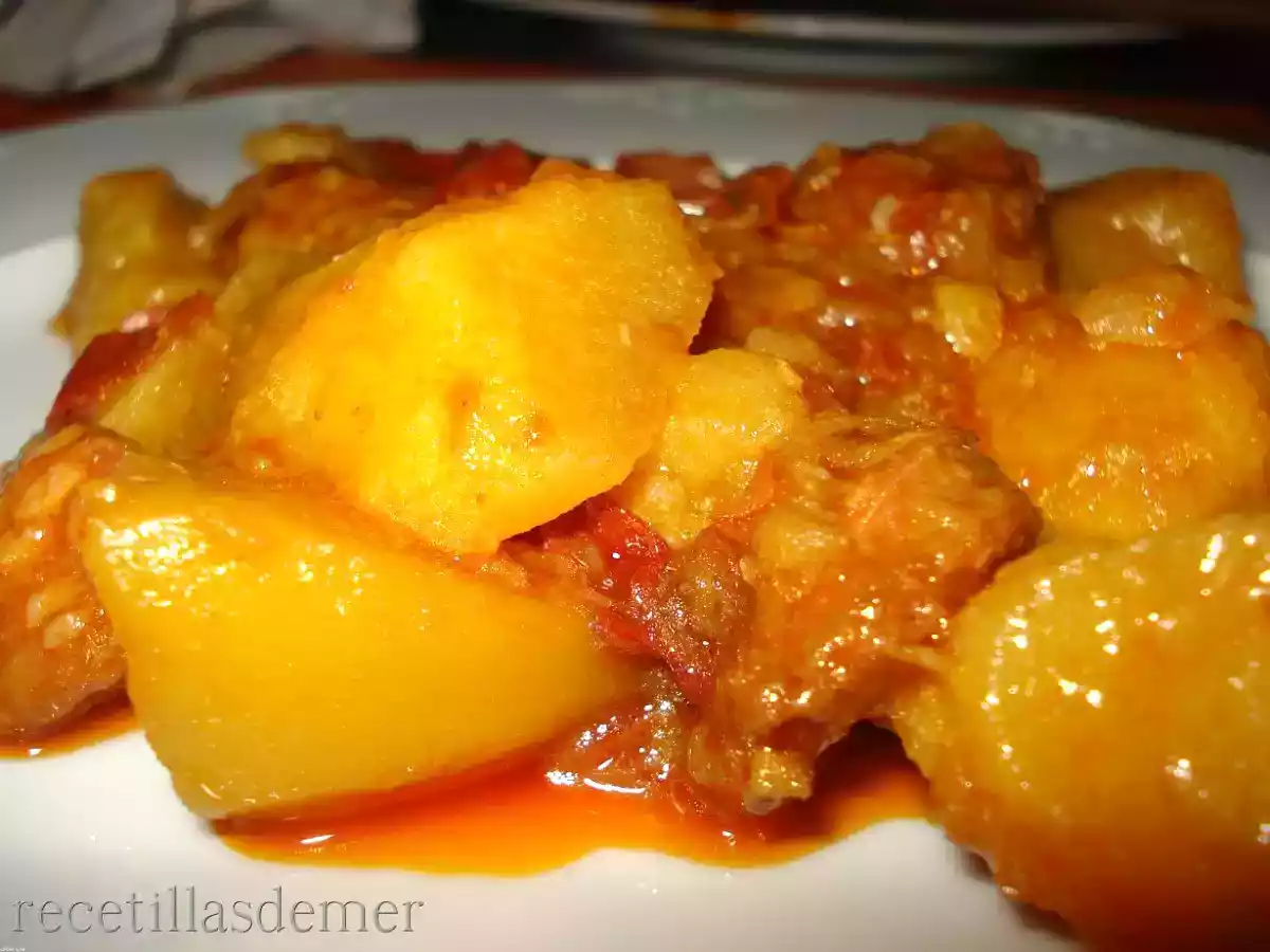 Patatas a la riojana