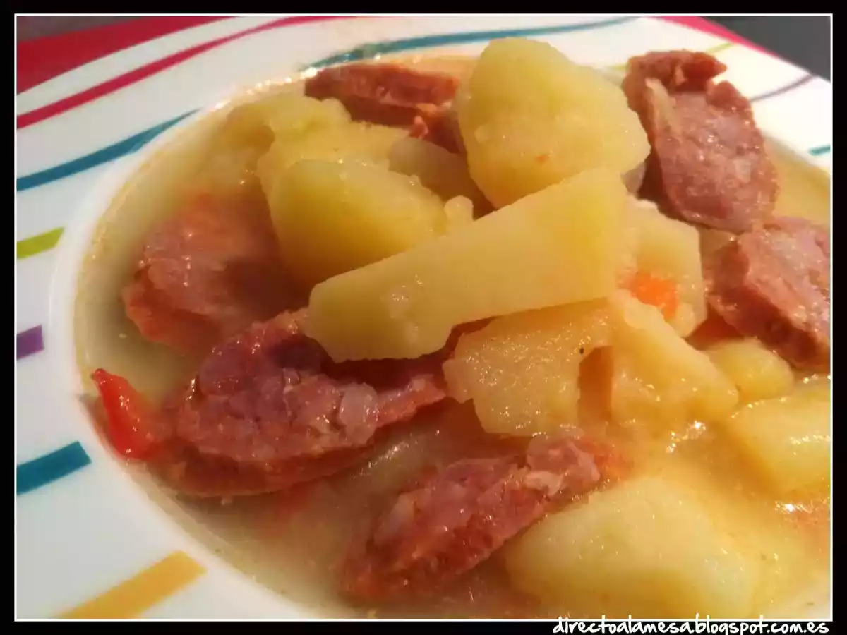 Patatas a la riojana en olla express - foto 3