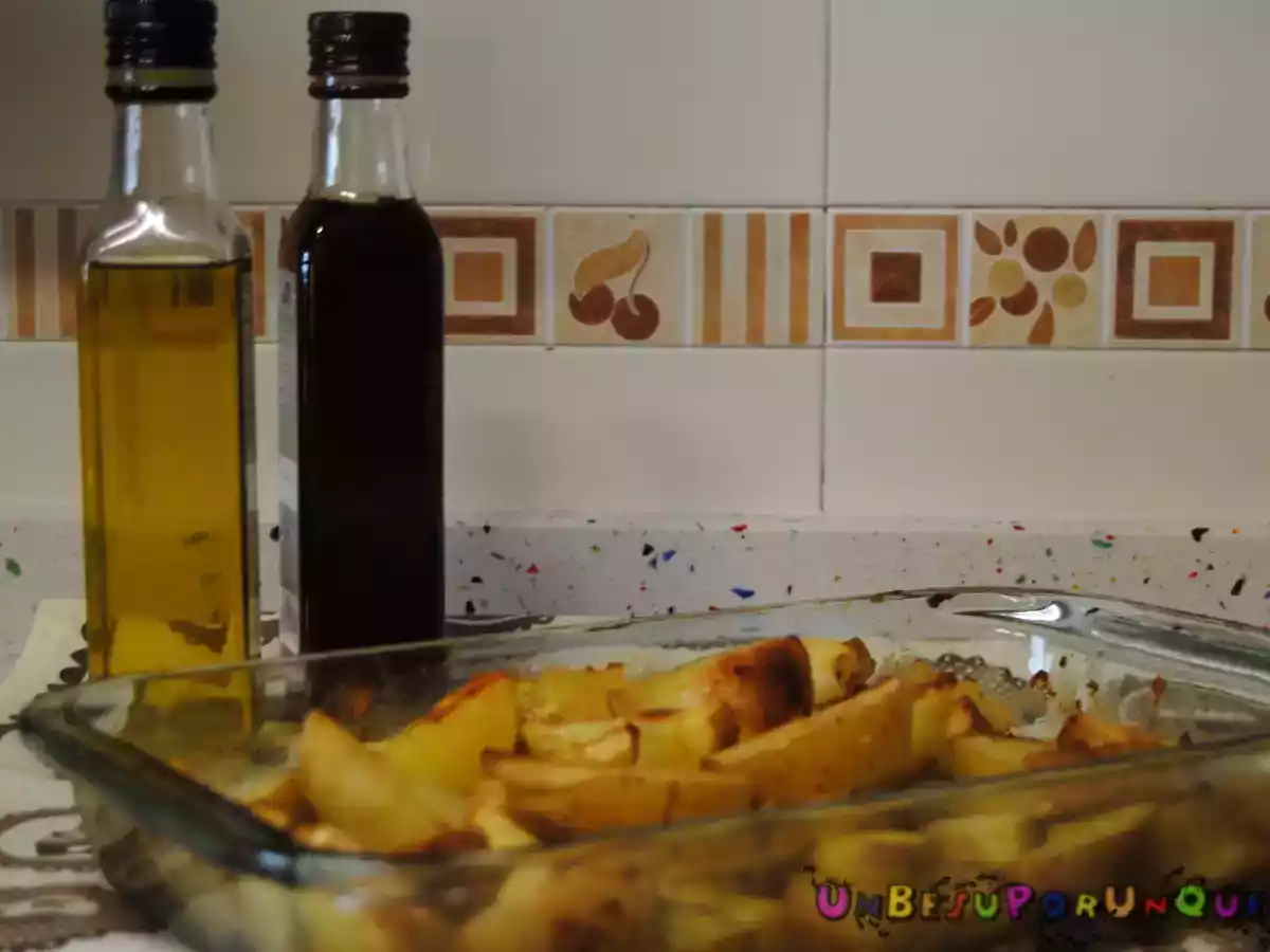 Patatas a la sidra picantes