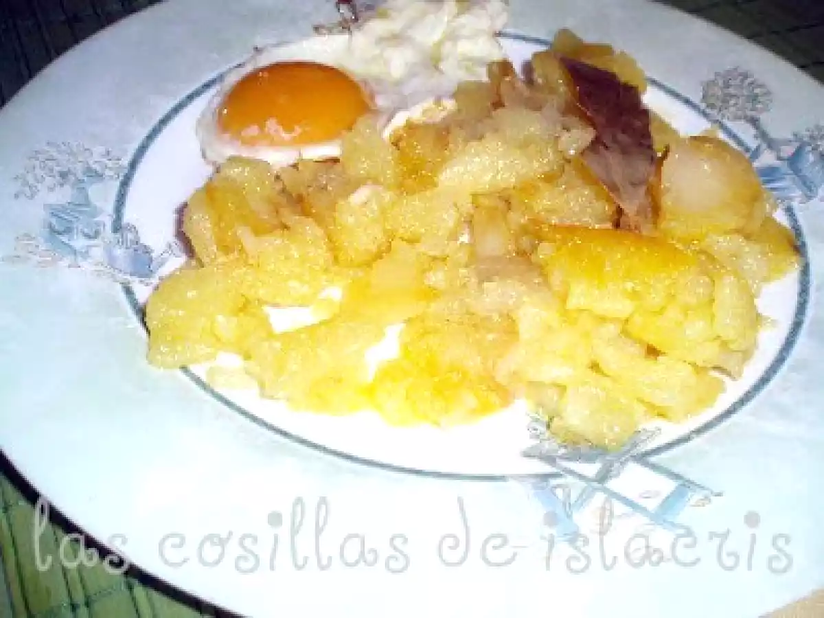 Patatas a lo pobre en FUSSIONCOOK