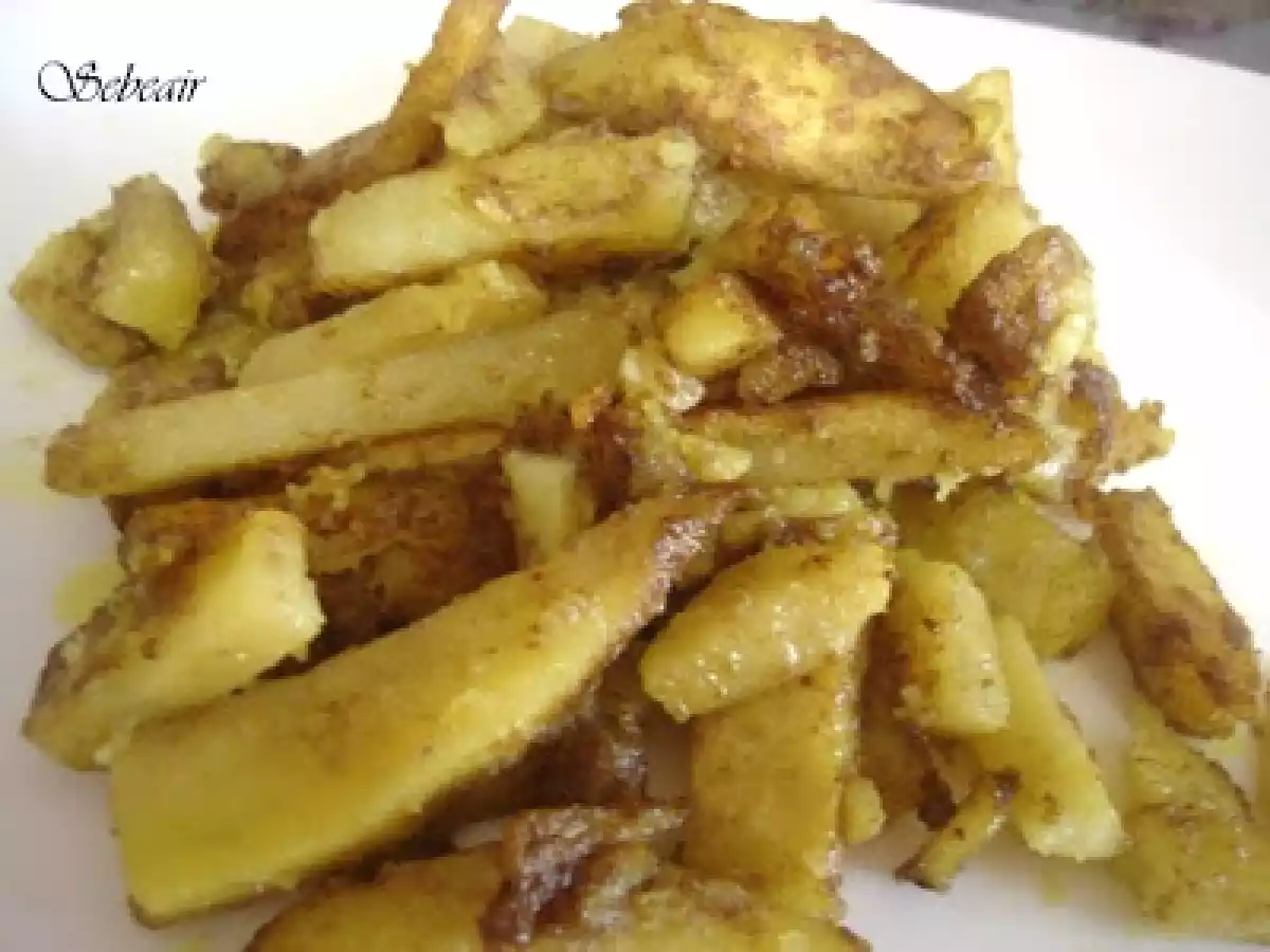 PATATAS AL RAS EL HANOUT