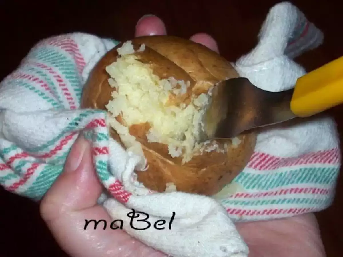 Patatas al roquefort o queso azul - foto 5