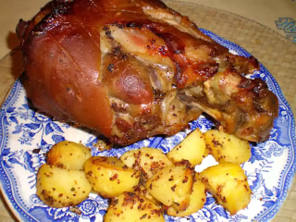 Patatas asadas con mostaza - foto 2