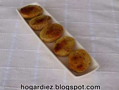 Patatas asadas en el microondas