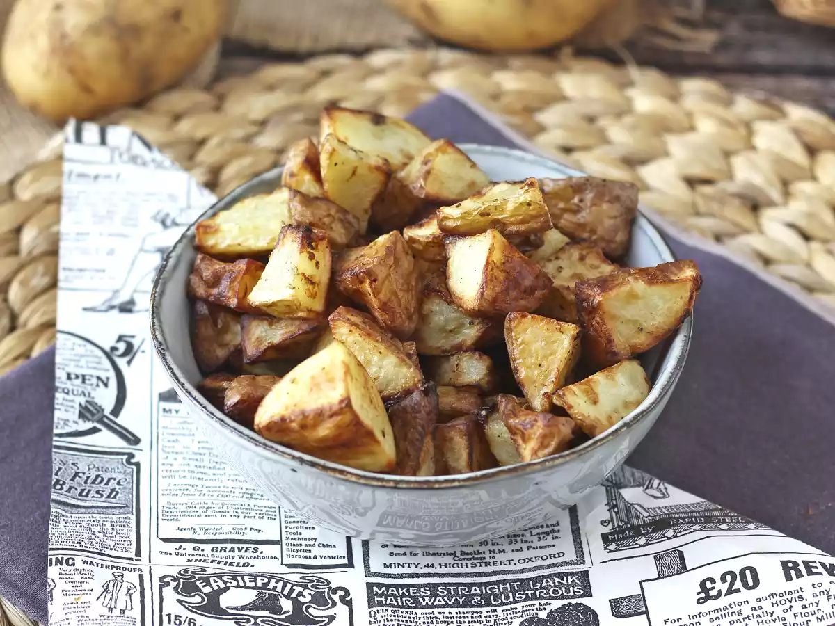 Patatas asadas en la freidora de aire - foto 5