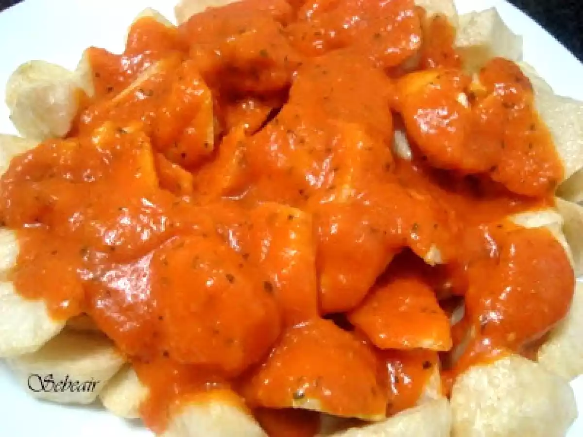 PATATAS BRAVAS (thermomix y tradicional)
