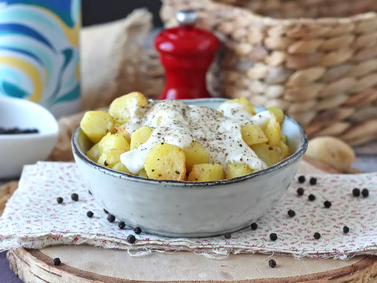 Patatas cacio e pepe al horno cremosas: ¡la guarnición fácil que vuelve loco a todo el mundo! - foto 4