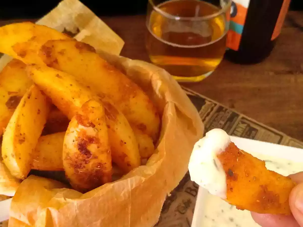 Patatas deluxe con salsa ranchera - foto 3