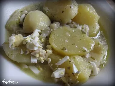 Patatas en Salsa Verde con Pescadilla - foto 2