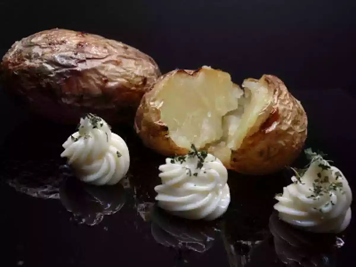 Patatas Enteras Asadas (horno turbo convencion)