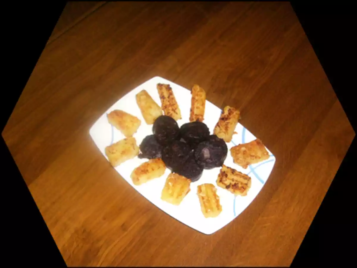 Patatas fritas con ajos, perejil y vinagre - foto 2