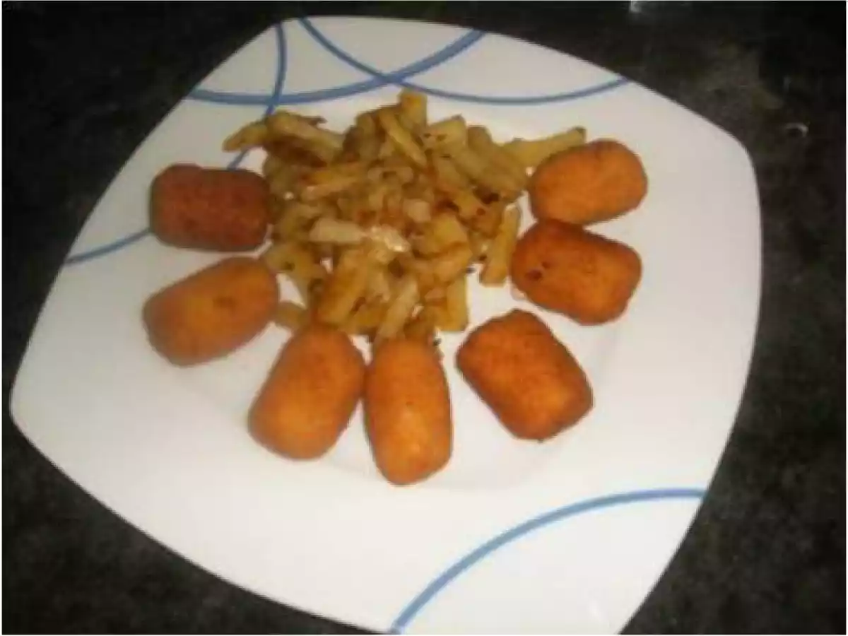 Patatas fritas con ajos, perejil y vinagre - foto 3